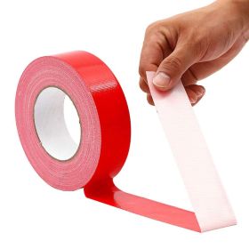 Heavy Duty Red Duct Tape 2" x 60 yds 9 Mil Thick ‚Äì 2 Roll Polyethylene Coated Cloth Tape for General Maintenance Wrapping Bundling Box Sealing Durab