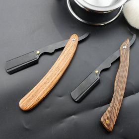 Barber Shop Vintage Razor Manual Men'S Hairdressing (Option: Gold sandalwood)