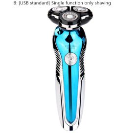 Washable electric shaver (Option: B-USB)