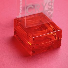 Electric mini shaver (Option: Red crystal shell)