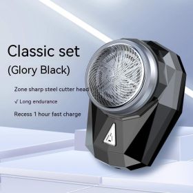 Mini Men's Compact And Ultra Long Range Automatic Shaver (Option: SQ010 Black Ice 6Blades-USB)