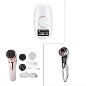 Laser Hair Removal Device Ipl Hair Removal Device Mouse Hair Removal Device Whole Body Epilator (Option: White Set-AU)