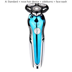 Washable electric shaver (Option: A-USB)