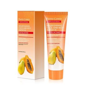 Cucumber Coconut Papaya Facial Exfoliating Gel Cream 100ml Body Cleansing (Option: Pawpaw)