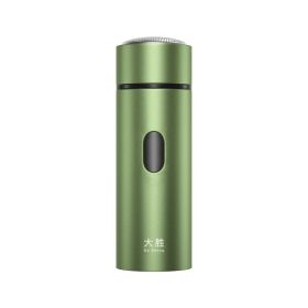 New Mini Electric Shaver Men's USB Charging New Shaver (Option: Shaver 4th generation green-USB)