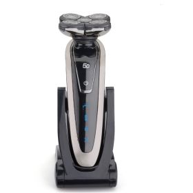 Factory Direct Sales Custom Rechargeable Electric Shaver Razor (Color: Silver)