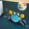 Induction Escape Crab Toy Rechargeable Electric Octopus Crawling Smart Toys for Children Interactive Toys Learn To Climb Toys