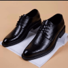 Black Men Suit Shoes Party Men's Dress Shoes 2022 Italian Leather Zapatos Hombre Formal Shoes Men Office Sapato Social Masculino