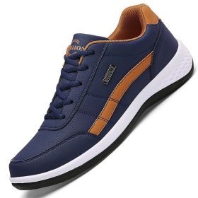 Men Casual Breathable Sneakers (Color: Blue, size: 11)