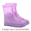 1 Pair Reusable Rain Boot Covers; Anti-slip Wear Protector; Waterproof Shoe Cover