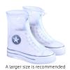 1 Pair Reusable Rain Boot Covers; Anti-slip Wear Protector; Waterproof Shoe Cover